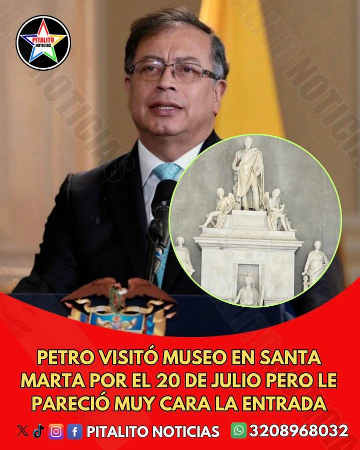 Petro pidió reducir el precio de entrada a reconocido museo colombiano