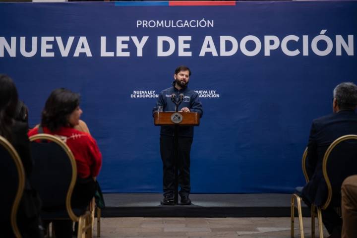 Presidente promulga nueva Ley de Adopciones: conoce sus principales cambios tras 12 años de tramitación