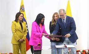 Venezuela y Colombia firman acuerdo para Zona Económica Especial de Paz