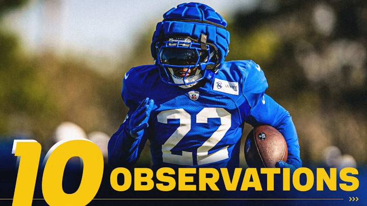 10 Observations from Day 6 of 2025 Rams Training Camp: Defense leads way for second-straight practice, but Puka Nacua and Blake Corum's playmaking still shined for offense