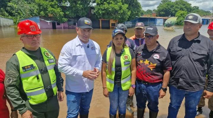 Intensifican plan de contingencia en Bolívar por crecida del río Orinoco