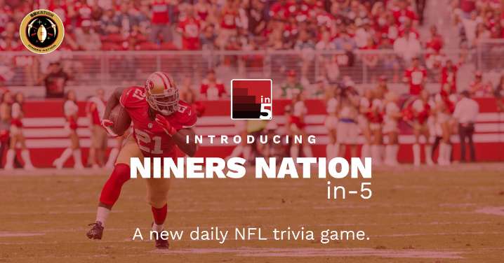 49ers trivia: Your in-5 daily game, Monday edition