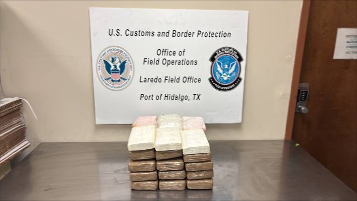 Millonario cargamento de cocaína descubierto en punto fronterizo de Texas