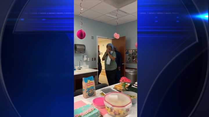 Coworkers throw surprise bridal shower for 62-year-old bride-to-be 