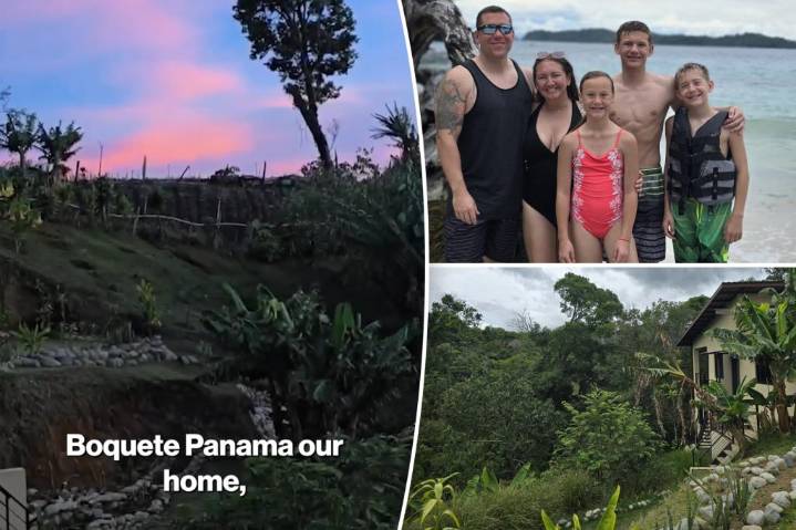 Texas family dumps US for new, ‘safer’ life in Panama  jungle