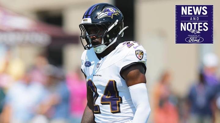 News & Notes: Malaki Starks Reminds Zach Orr of a Former Ravens Pro Bowler