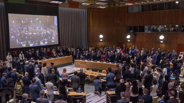 La ONU lidera un giro diplomático: 123 países respaldan la solución de dos Estados entre Israel y Palestina