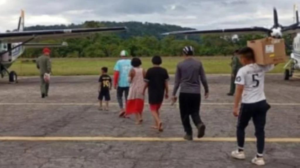 ¡Tragedia en el Amazonas! Se estrella aeronave militar con un grupo de indígenas a bordo