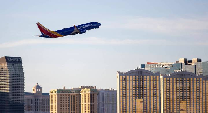 Southwest flight from Burbank to Las Vegas plunges after takeoff; two injured