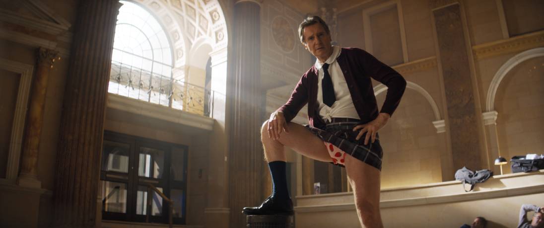 Review: Liam Neeson’s ‘The Naked Gun’ is officially the funniest film of the year