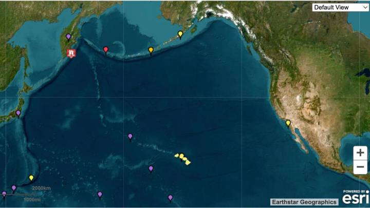 Tsunami advisory issued for California following powerful 8.8M quake off the coast of Russia