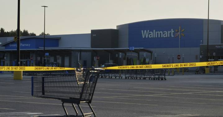 A man accused of stabbing 11 people at a Walmart is in Michigan authorities' custody