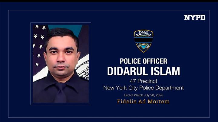 NYPD Officer Didarul Islam, 3 other people killed in shooting at Manhattan office building, officials say