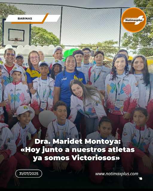 Maridet Montoya: «Hoy junto a nuestros Atletas, ya somos Victoriosos»