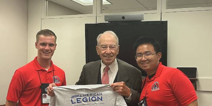 Two Iowa Teens Represent State at Boys Nation Program in D.C.