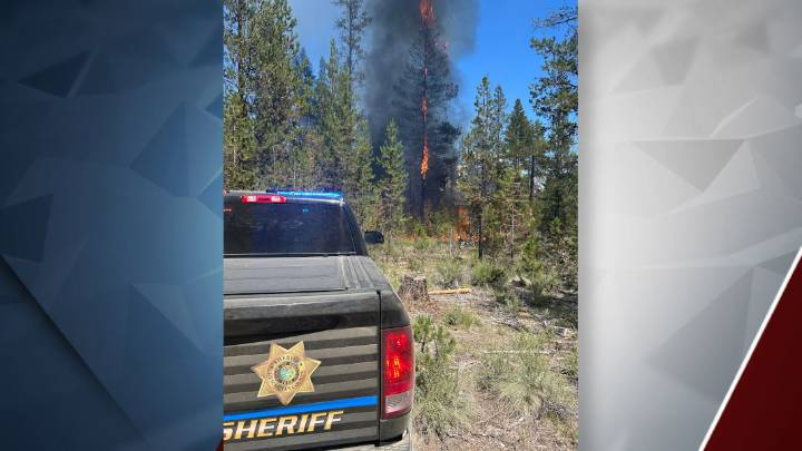 Second recent brush fire near La Pine homeless camp stopped fast; authorities seek ‘person of interest,’ public info