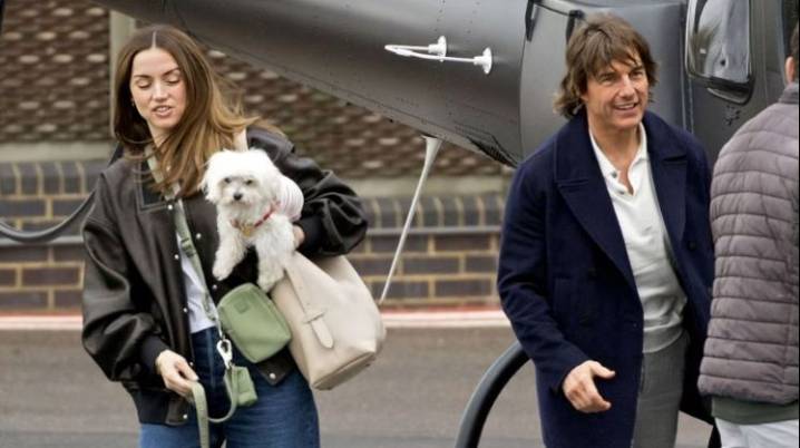 Con 26 años de diferencia, Tom Cruise y Ana de Armas pasean de la mano y confirman su relación