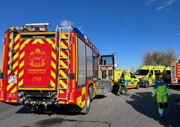 Un incendio calcina 17 hectáreas de pasto en Alcalá de Henares sin llegar a zonas habitadas