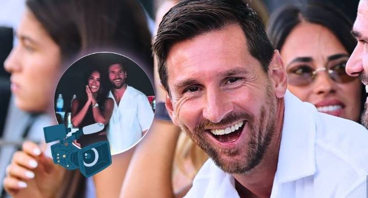 Messi y Antonela ‘ampayados’ por ‘kiss cam’ de Coldplay: ¿Cómo reaccionaron? [VIDEO] Campeón del mundo y su esposa asistieron a concierto de Coldplay en el Hard Rock de Miami y fueron captados por la 