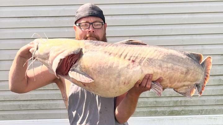 Photo Gallery: Newport man lands state-record flathead catfish