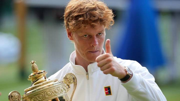 Jannik Sinner tops Carlos Alcaraz to win first Wimbledon title