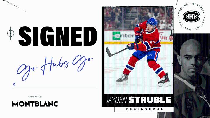 Two-year contract for Jayden Struble