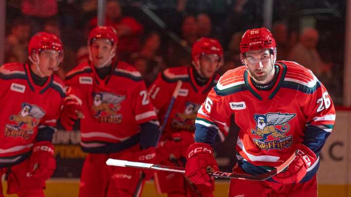 After two seasons with Griffins, big winger off to Germany