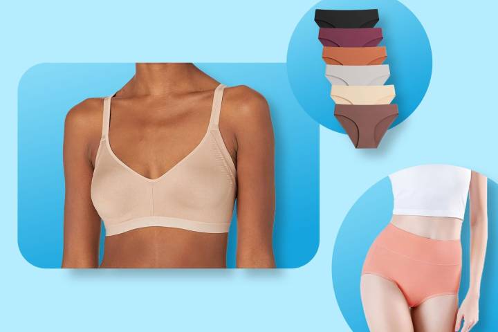 Seamless Bras and Underwear That Stay Put Are on Sale at Amazon