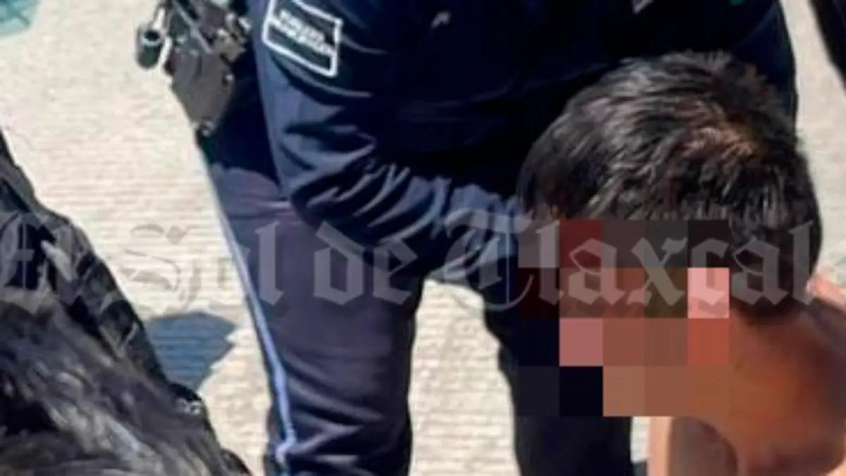 Otro intento de linchamiento, ahora en San Pablo del Monte; policías logran rescatar a presunto ladrón