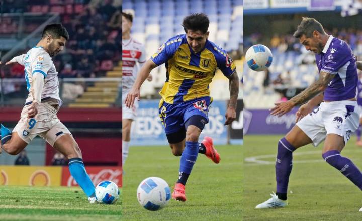 Altamirano, Larrivey y González: tres goleadores de la zona entre los mejores de Chile