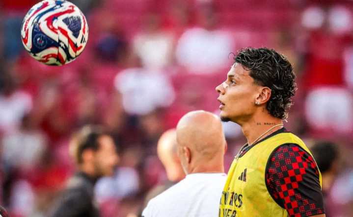 Richard Ríos conquista su primer título con el Benfica