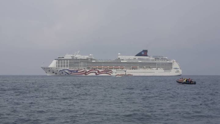 NCL Ship Leaves Hundreds Behind for Tsunami Evacuation, Awaits Clearance to Return