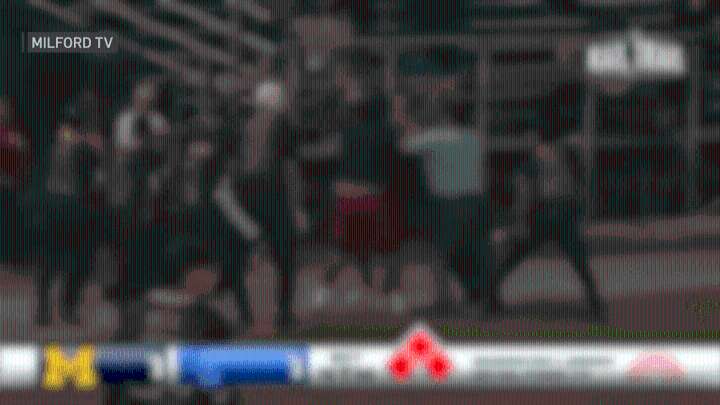 Milford, MA American Legion baseball playoff fight video