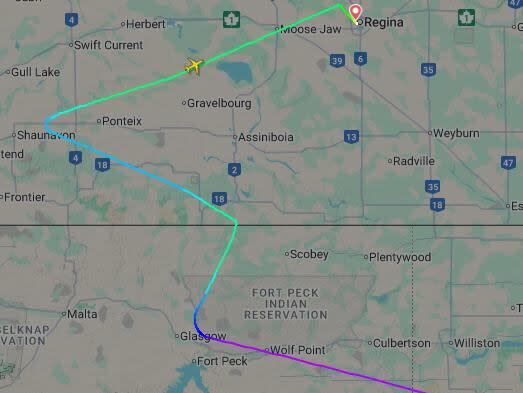 Porter Airlines flight to Vancouver makes emergency landing in Regina