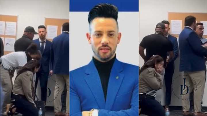 Madre cubana se arrodilla en corte de MIAMI para intentar detener la deportación de su hijo por ICE