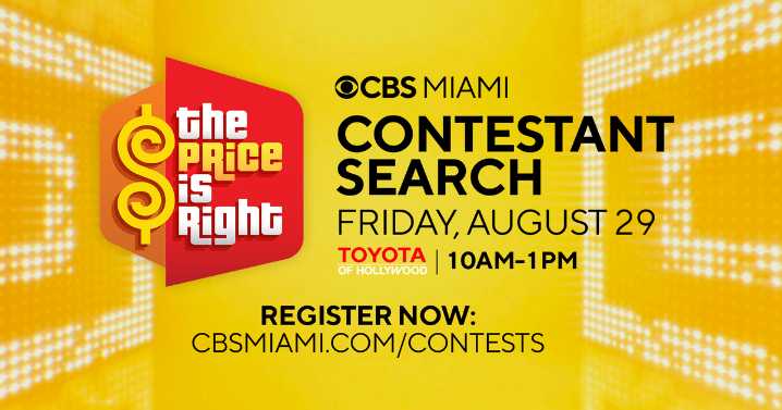 Come on down! Here's your chance to be on The Price is Right