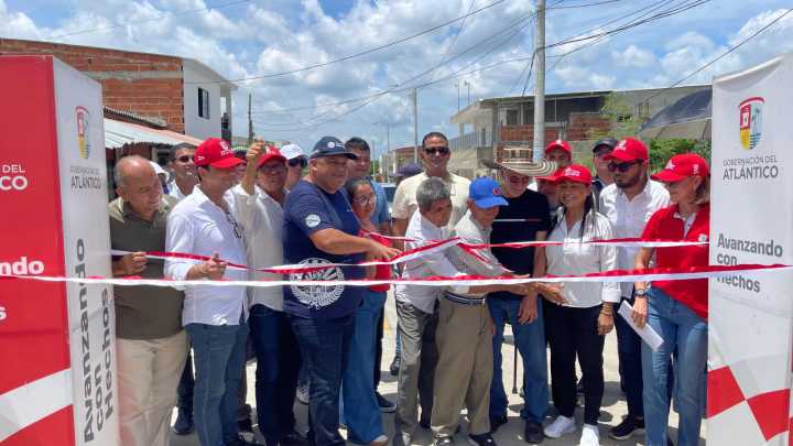 Entregan circunvalar del sur en Baranoa
