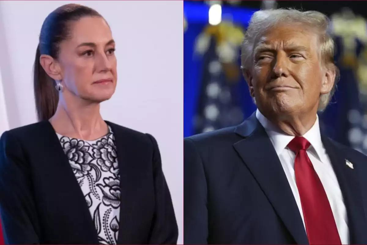 Claudia Sheinbaum y Donald Trump tendrían llamada telefónica este jueves para "negociar" aranceles