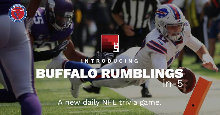Bills trivia: Your in-5 daily game, Monday edition