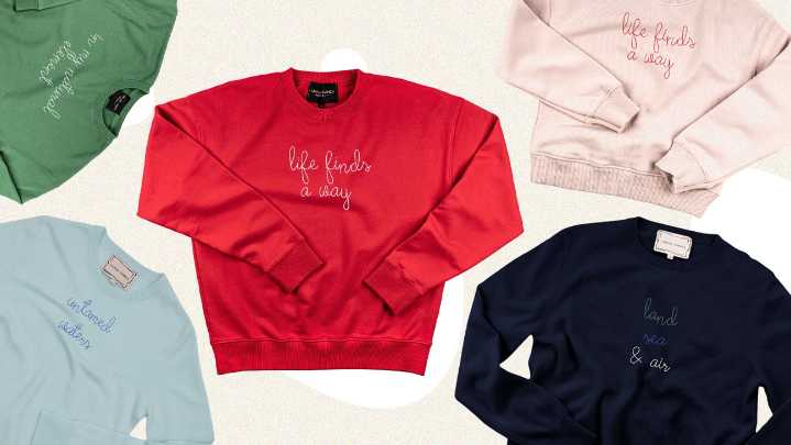 'Jurassic World: Rebirth' and Lingua Franca Debut Chic Sweater Collab