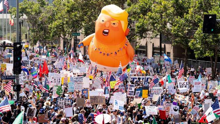 Una nueva jornada de protestas contra Trump convoca a llenar las calles del país este jueves bajo el lema ‘Good Trouble Lives On’