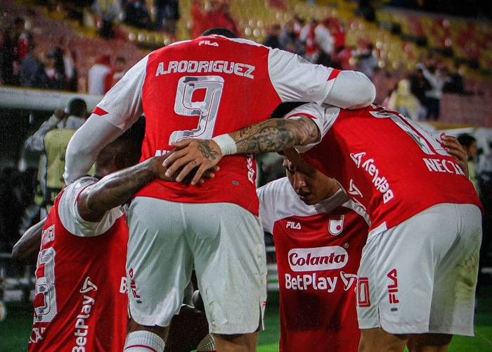 En Bogotá, Santa Fe venció 2×0 a Internacional de Palmira