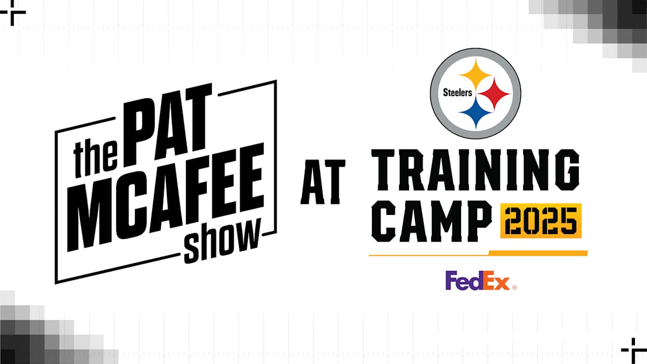 McAfee Show to broadcast live at Steelers training camp