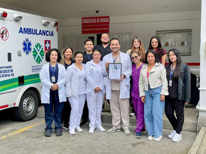 Un hospital de Pasto recibe premio mundial