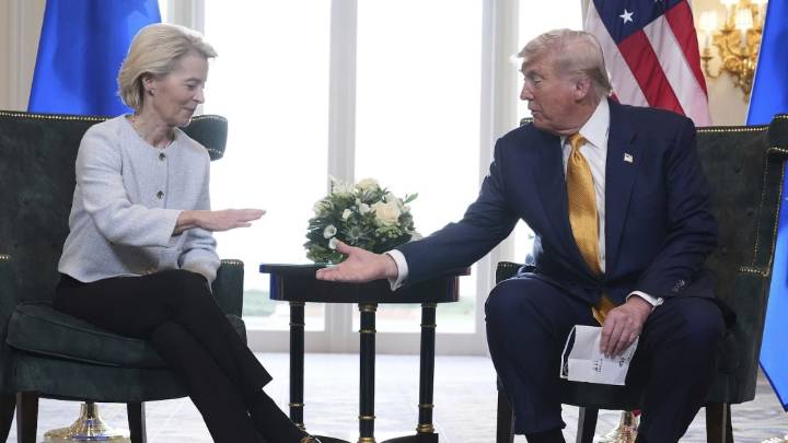 Trump y la Unión Europea evitan guerra comercial: así es su acuerdo sobre aranceles
