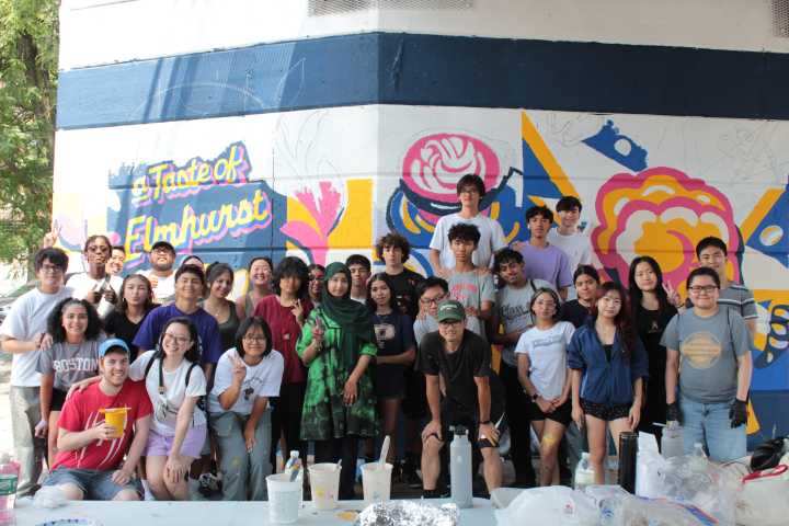 Queens Teens Turn Neglected Wall Into Symbol of Unity