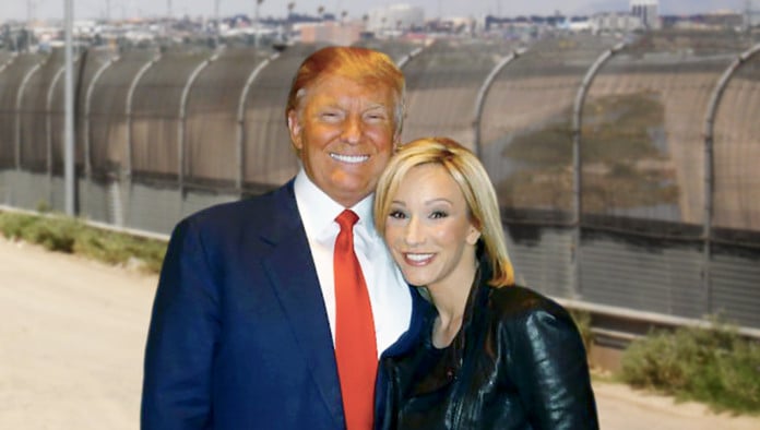 Donald Trump, Paula White Pray For Hedge Of Protection Along Southern US Border