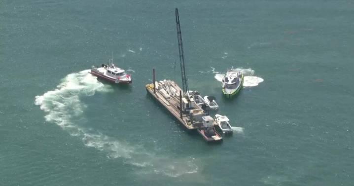 Two children dead after sailboat and barge collision off Miami Beach, officials say