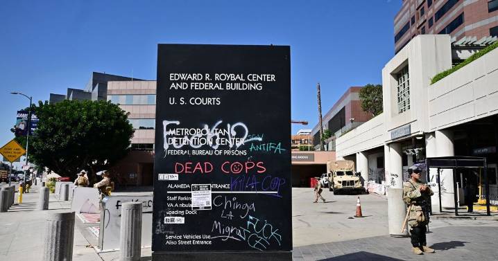 El Pentágono anuncia el retiro de 1.350 miembros de la Guardia Nacional de Los Ángeles
