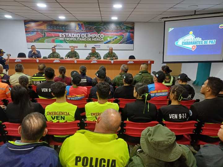 Mérida registró una disminución del 37,5 % de la incidencia delictiva